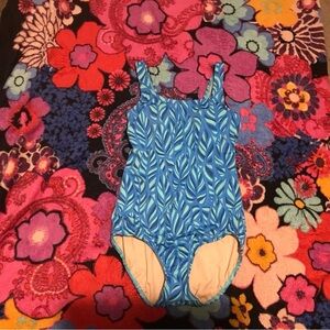 Lands End One Piece Swim Suit